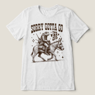 雰囲気が悪いので失礼します トライブレンドTシャツ