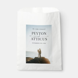 雰囲気エレガント新郎新婦 フェイバーバッグ