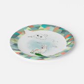 雲おもしろいと羊。雲のように。三角形 ペーパープレート (アングル)