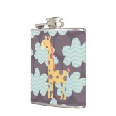 雲およびキリン フラスク (左)