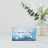 雲および日曜日の名刺 名刺 (スタンド正面)