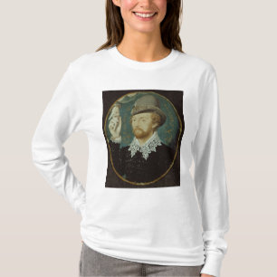 雲からの手を握りしめている人 Tシャツ