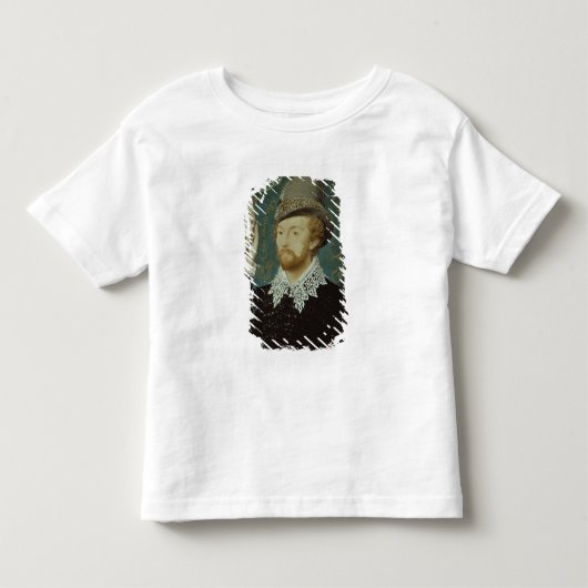 雲から手を握り締めた男 トドラーTシャツ (正面)