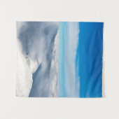 雲から現れる山 タペストリー (正面(横))