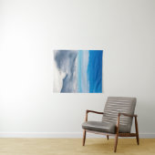 雲から現れる山 タペストリー (インサイチュ(横))