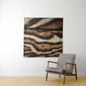 雲がかったヒョウの毛皮、エキゾチックなパターン。 タペストリー (インサイチュ)