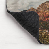 雲がセドナ転がに入る マウスパッド (コーナー)