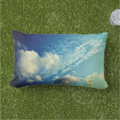 雲が一瞬舞い上がる アウトドアクッション (芝生)