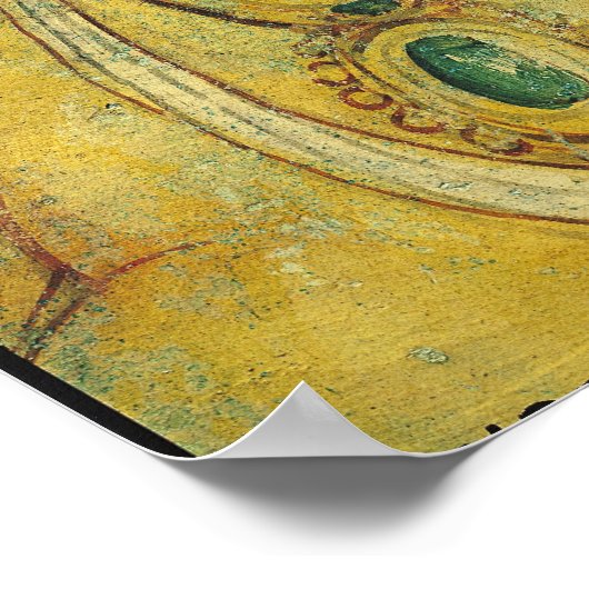 雲が切れる ポスター (角)