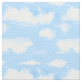 雲が広がる夏の青空 ファブリック (クローズアップ)