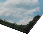 雲が木に集まる カッティングボード (角)