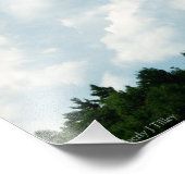 雲が木に集まる フォトプリント            (角)