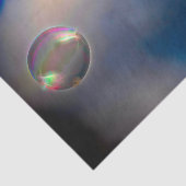 雲が泡立つ美しい青い白い暗い空 薄葉紙 (詳細)