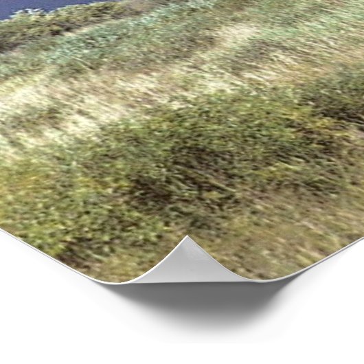 雲が通り過ぎる ポスター (角)