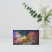 雲きらめく 名刺 (スタンド正面)