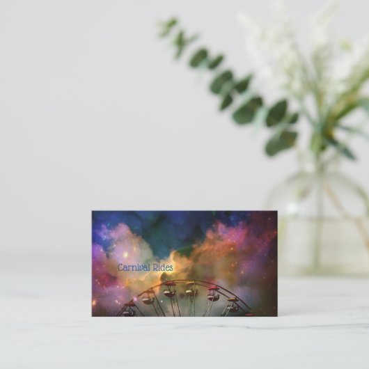 雲きらめく 名刺 (スタンド正面)