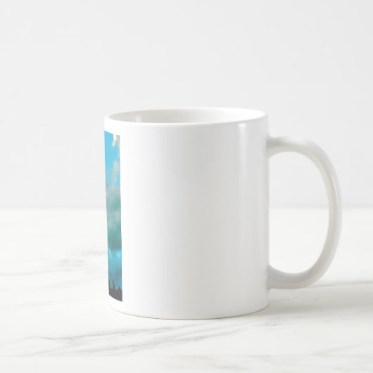 雲での上 コーヒーマグカップ (右)