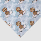 雲でリラックスする怠惰 薄葉紙 (詳細)