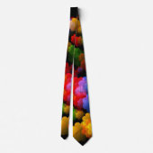 雲とカラータイ ネクタイ (裏面)