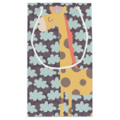 雲とギラフェ スモールペーパーバッグ (裏面)