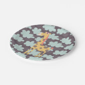 雲とギラフェ ペーパープレート (アングル)