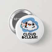 雲と天澄ん気おもしろいの音 缶バッジ (正面&裏面)