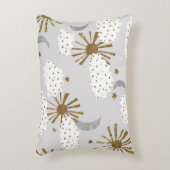 雲と太陽と月、パターミニマルン。 アクセントクッション (正面(垂直))