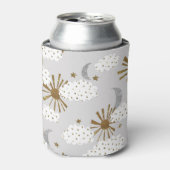 雲と太陽と月、パターミニマルン。 缶クーラー (缶正面)