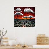 雲と孤独の夢 ポスター (キッチン)