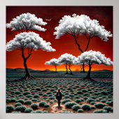 雲と孤独の夢 ポスター (正面)