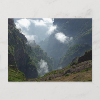 雲と山はがき ポストカード