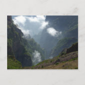 雲と山はがき ポストカード (正面)