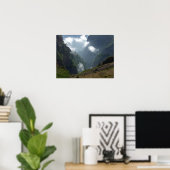 雲と山ポスター ポスター (ホームオフィス)