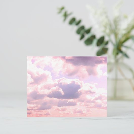 雲と日没 ポストカード (スタンド正面)