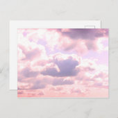 雲と日没 ポストカード (正面/裏面)