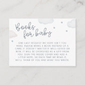 雲と星の本ベビーエンクロージャカード エンクロージャーカード (正面)