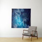 雲と星空の夜空の宇宙，夜，b タペストリー (インサイチュ(横))