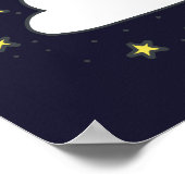 雲と月 ポスター (角)