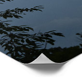 雲と木のポスター ポスター (角)