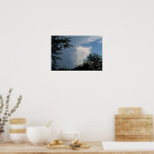 雲と木のポスター ポスター (キッチン)