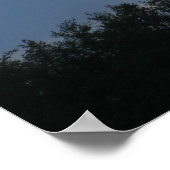 雲と木 ポスター (角)