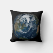雲と海氷の地球2 クッション (正面)