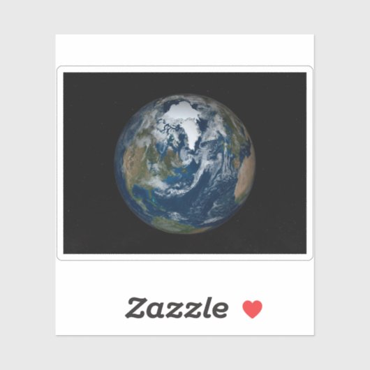 雲と海氷の地球2 シール (シート)