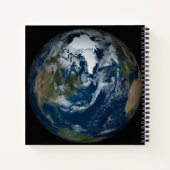 雲と海氷の地球2 ノートブック (裏面)