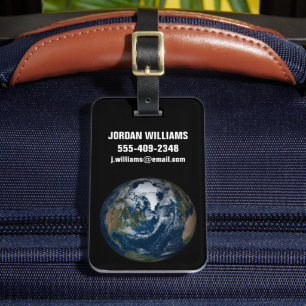 雲と海氷の地球2 ラゲッジタグ