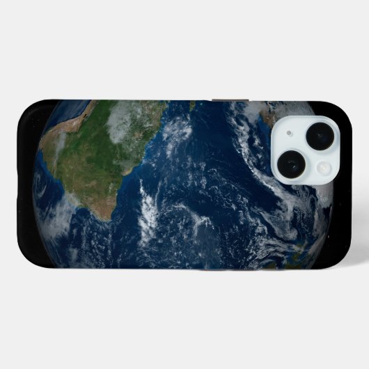 雲と海氷を持つ地球 Case-Mate iPhoneケース (裏面 (横))