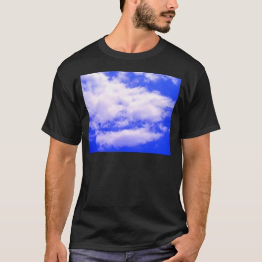 雲と澄ん青空 Tシャツ (正面)