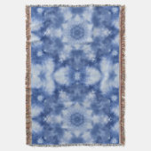 雲と空万華鏡のように千変万化するパターン スローブランケット (正面縦)