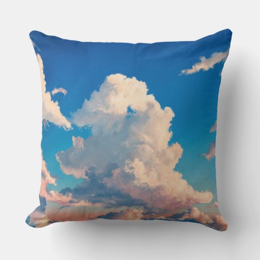 雲と空 クッション (正面)