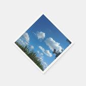 雲と青空 スタンダードカクテルナプキン (角)